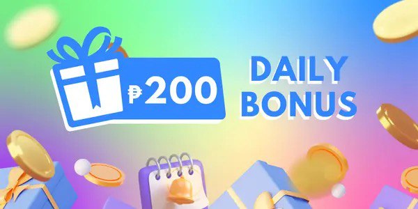 Cashback promotion banner with coins and deep brown tones